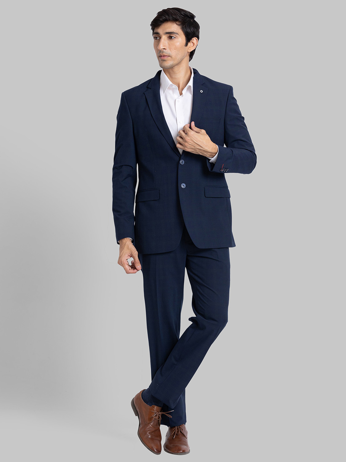 Image of Raymond 2 PC Suit Checkered Men Suit