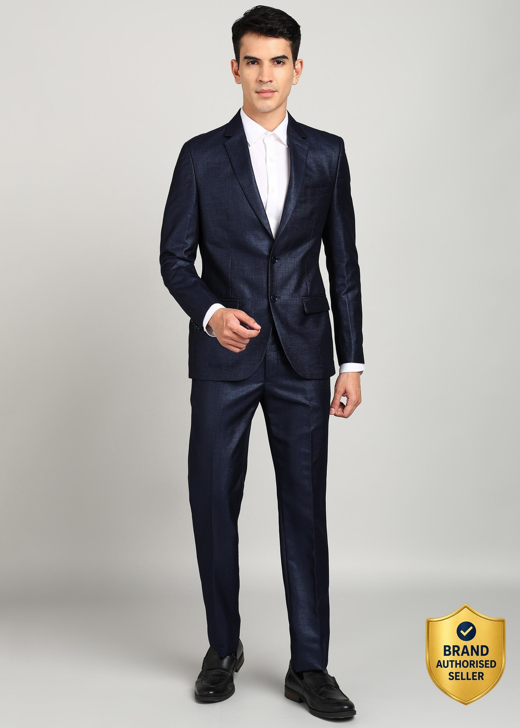 Image of PARK AVENUE 2 PC Suit Self Design Men Suit