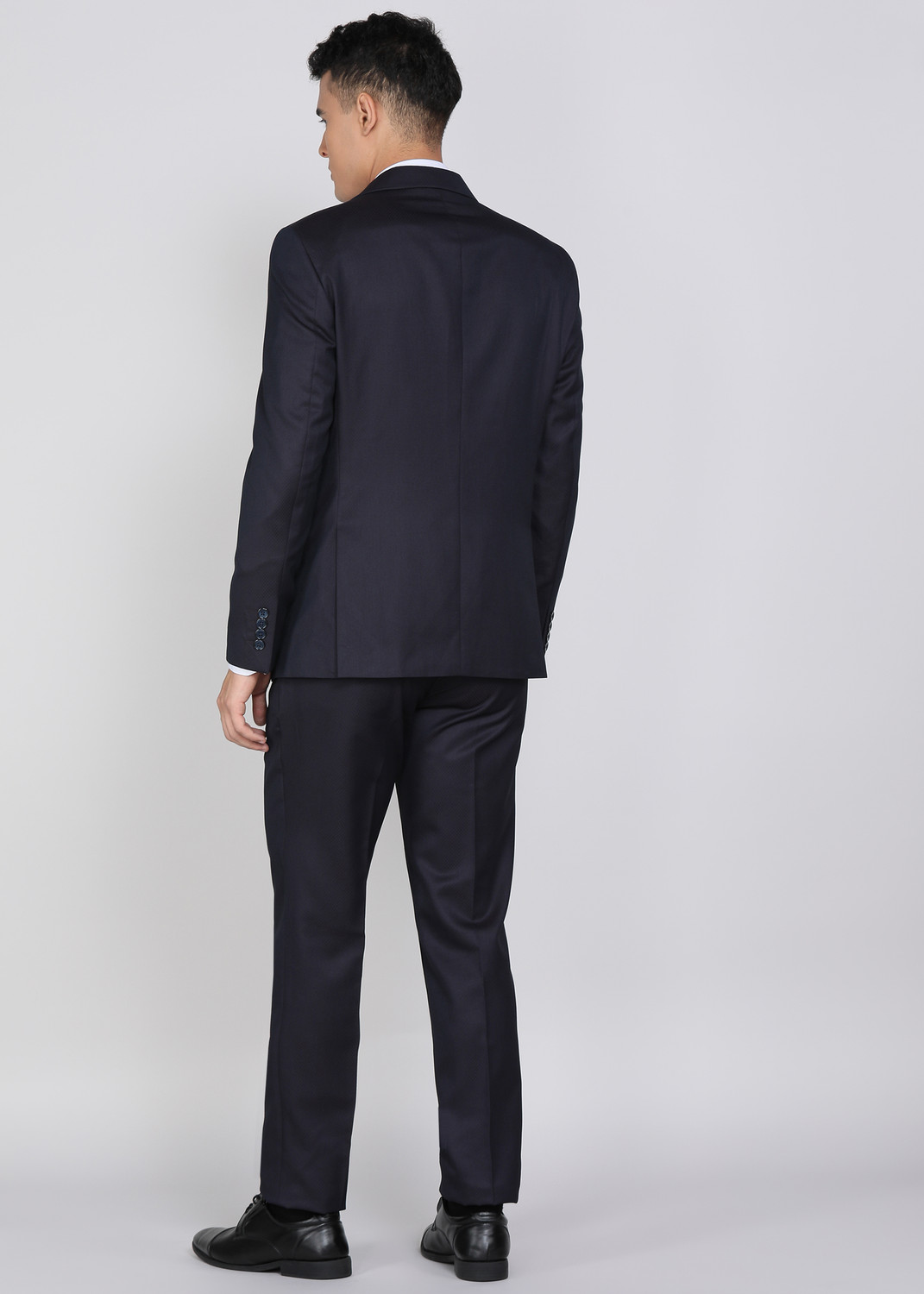Image of PETER ENGLAND Tuxedo Style Checkered Men Suit