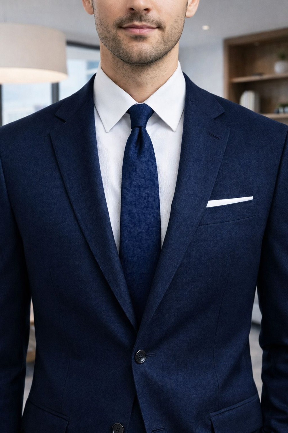 Image of Denigma Suit Solid Men Suit