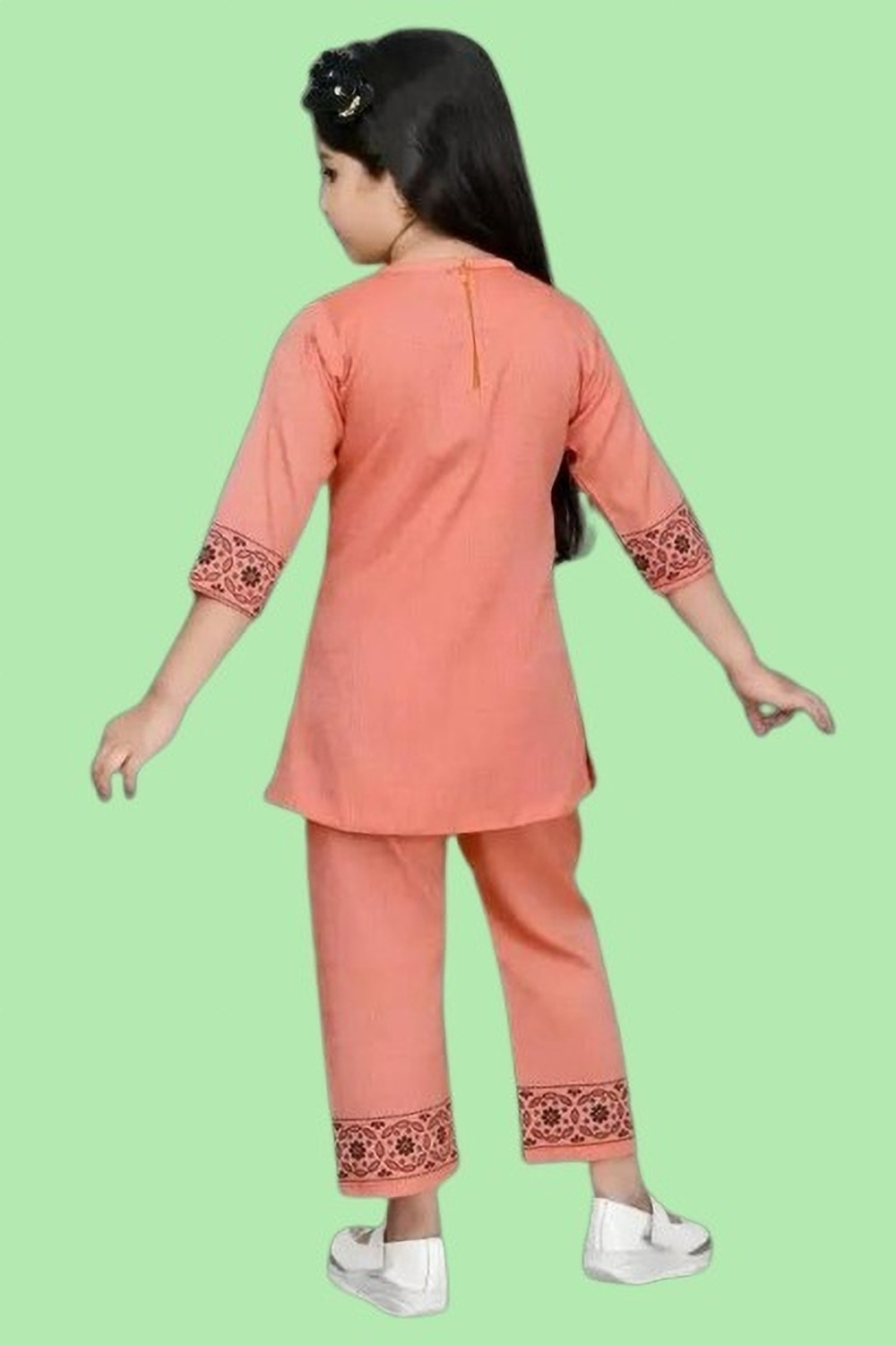 Image of SAJJAD DRESSES clothing set Printed Girls Suit