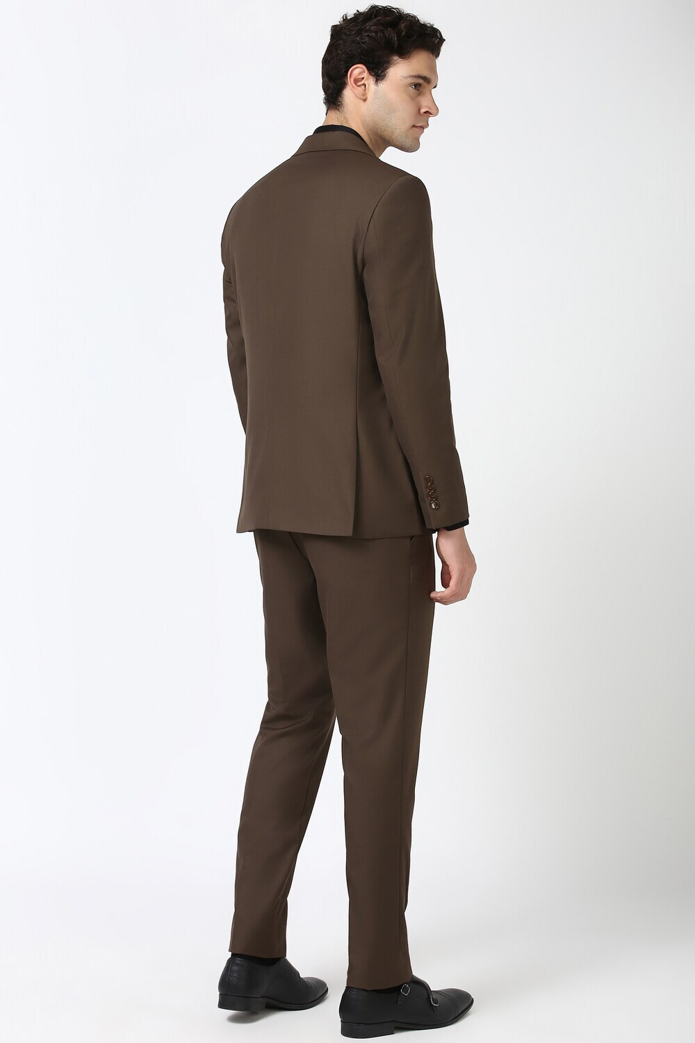 Image of PETER ENGLAND Two Piece Suit Solid Men Suit