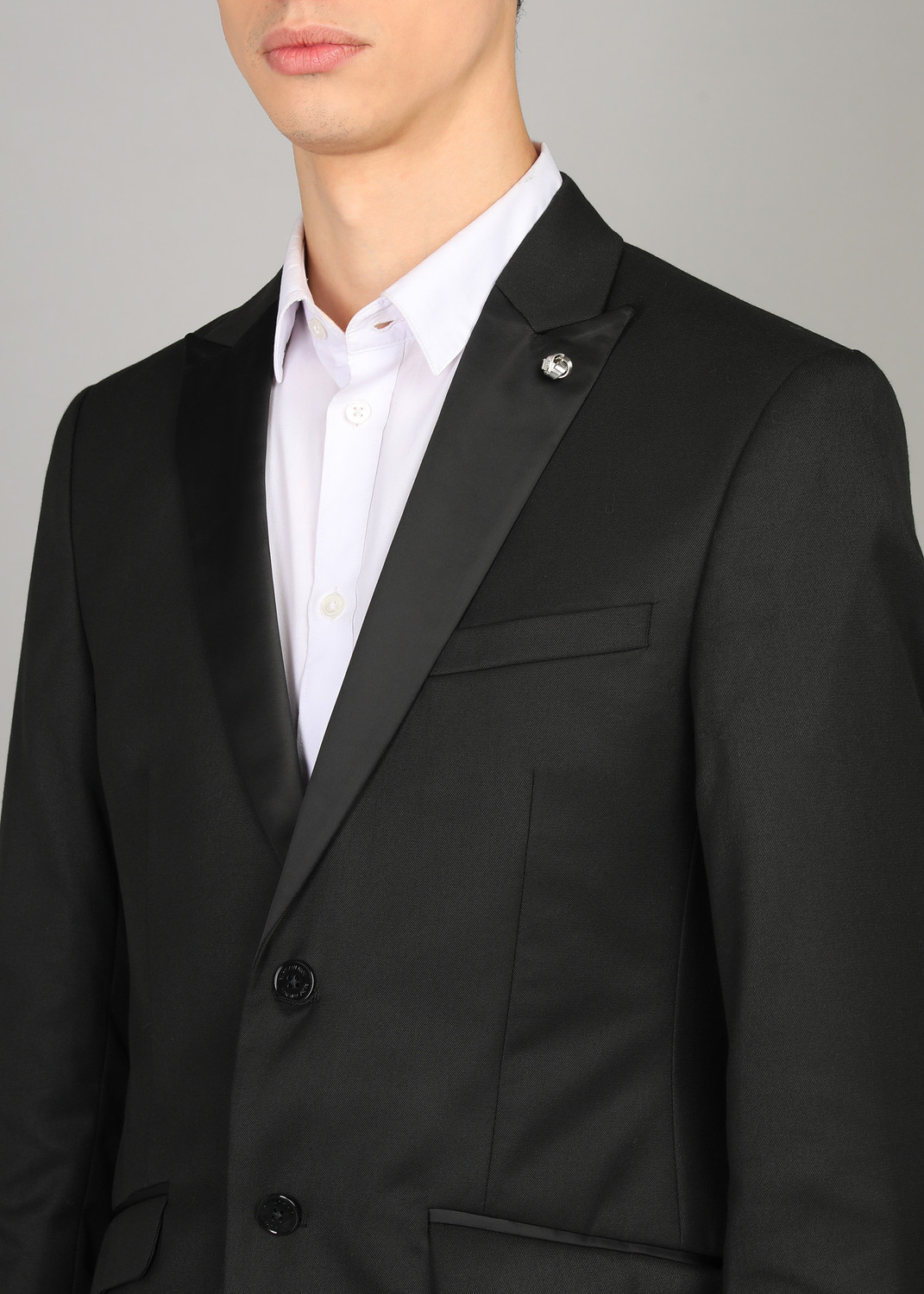 Image of PARK AVENUE 2 Piece Suit Solid Men Suit
