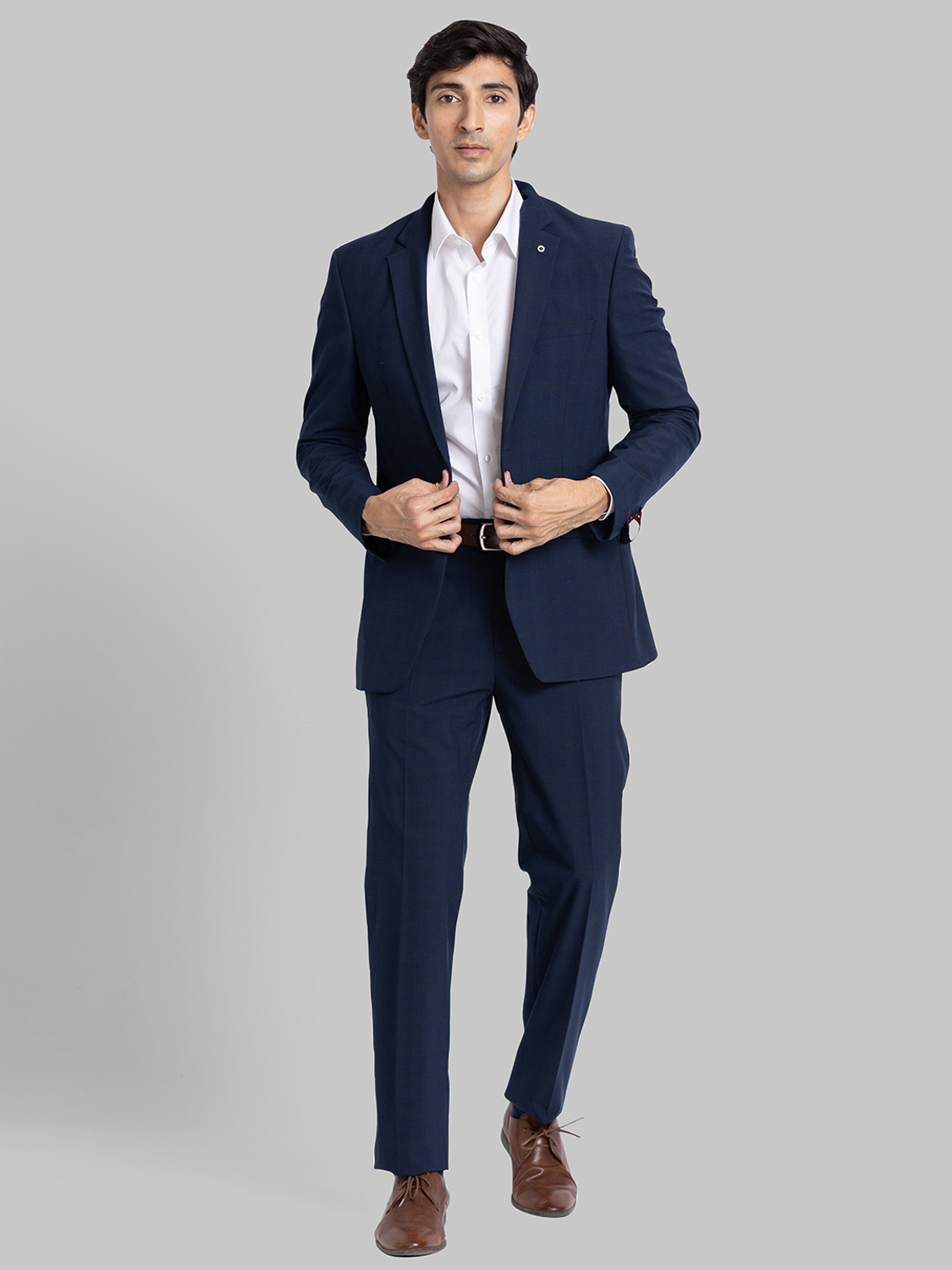 Image of Raymond 2 PC Suit Checkered Men Suit