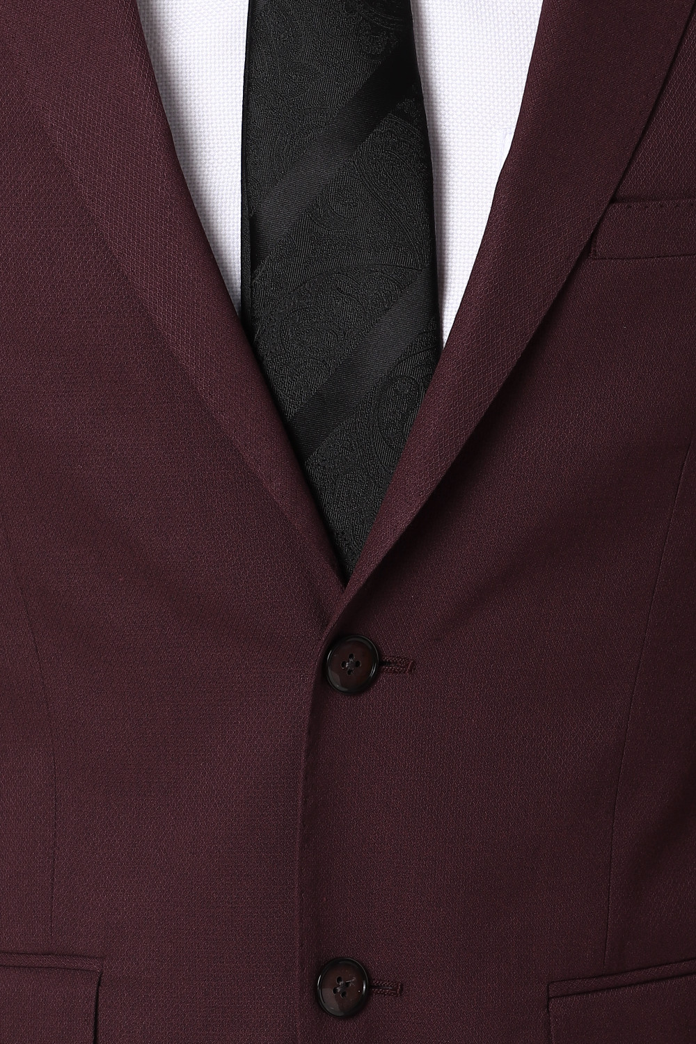 Image of PETER ENGLAND Tuxedo Style Checkered Men Suit