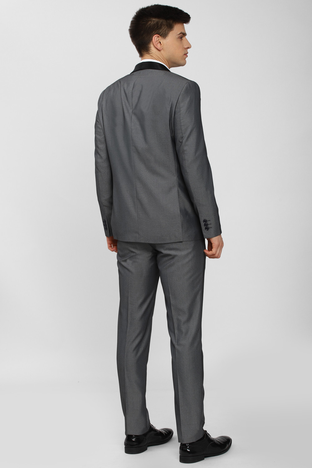Image of PETER ENGLAND Tuxedo Style Checkered Men Suit