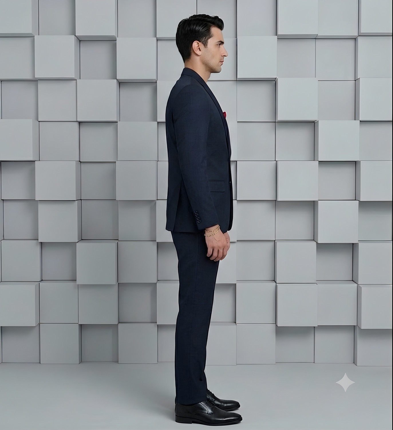 Image of RISANI Jodhpuri Classic Bandhgala Solid Men Suit