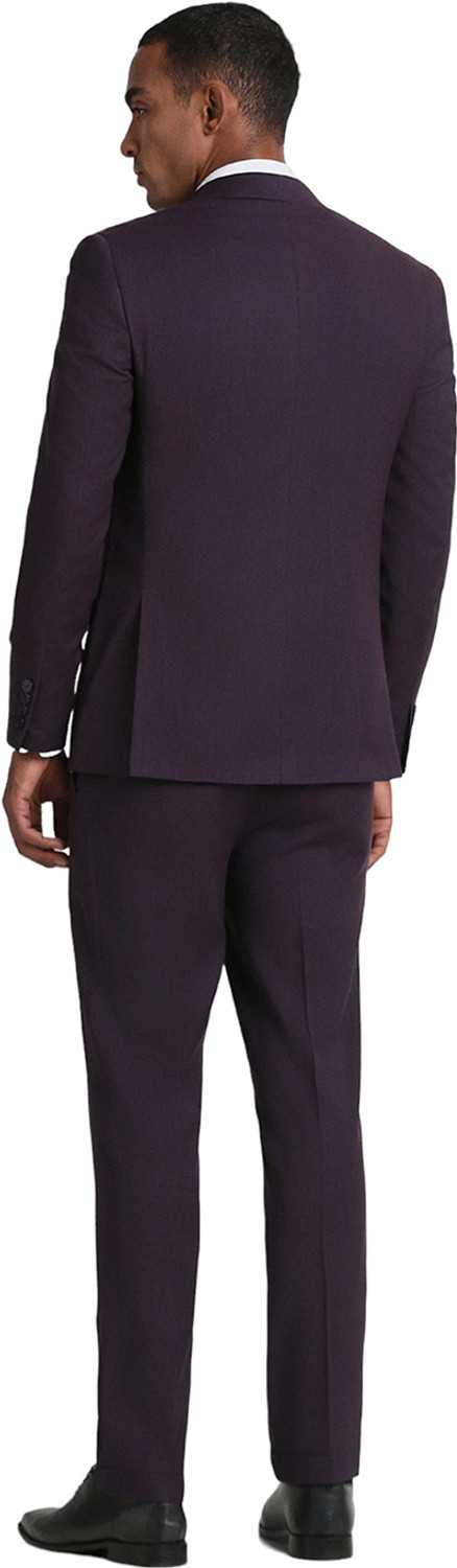 Image of PETER ENGLAND Men Single Breasted - 2 button Self Design Suit