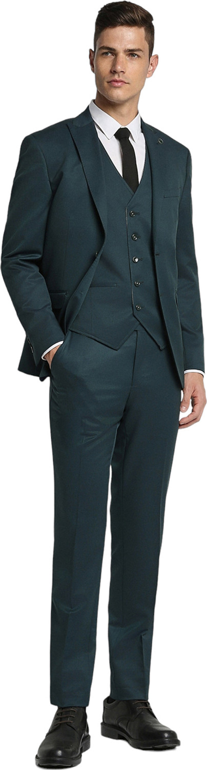 Image of PETER ENGLAND 3 PC Suit Solid Men Suit