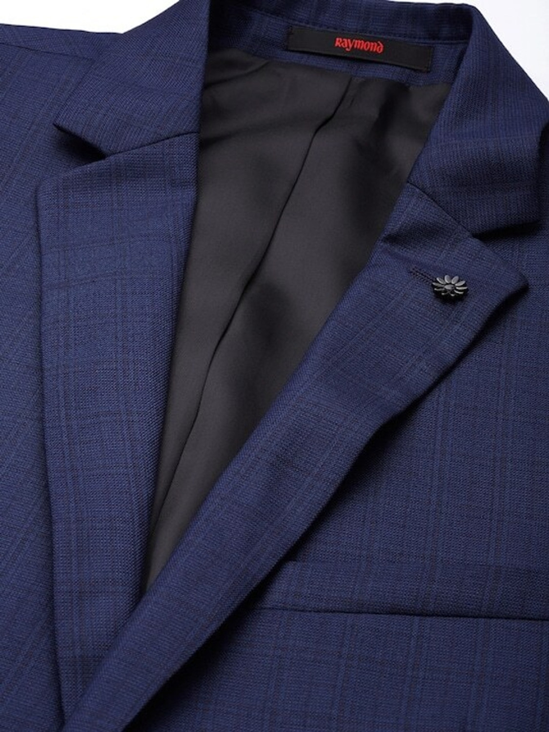 Image of Raymond SB 2BTN NOTCH LPL SUIT-2PCS SLIM FIT Checkered Men Suit