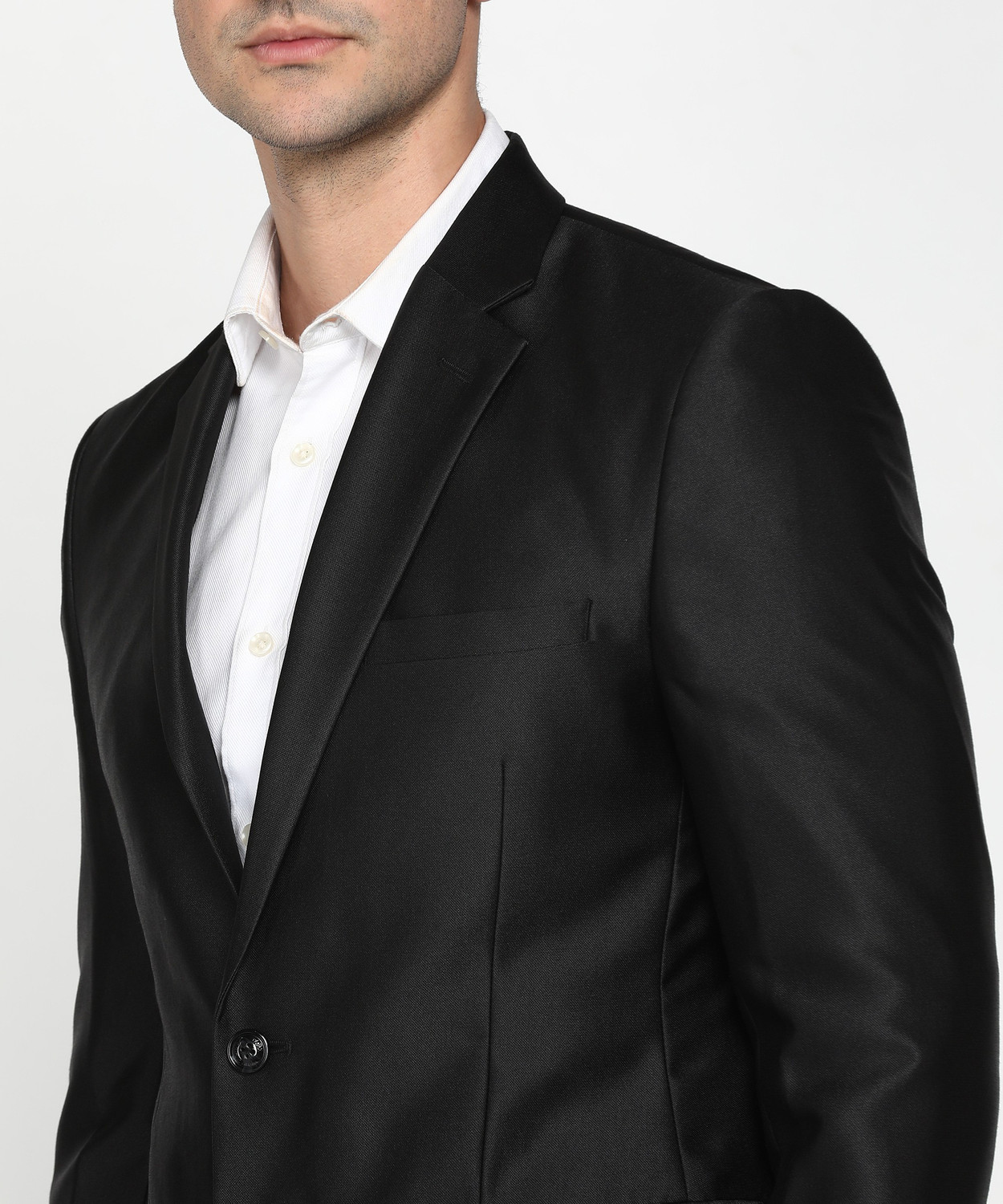 Image of PARX Suit Solid Men Suit