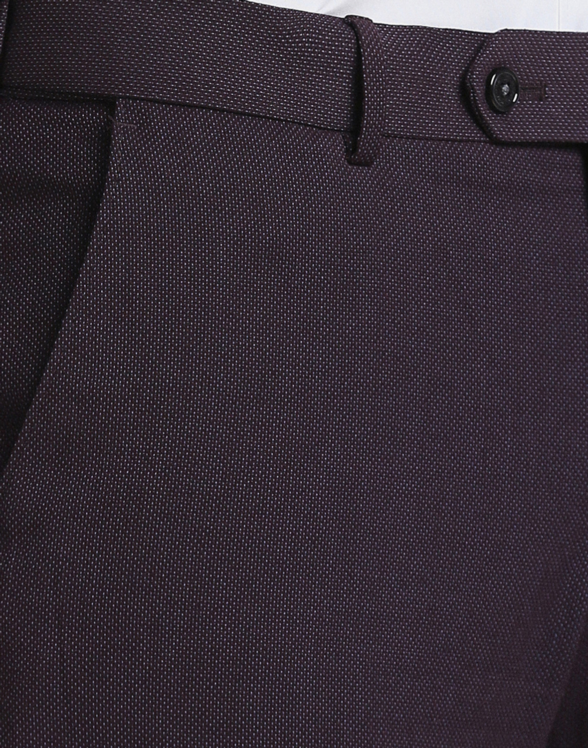 Image of PETER ENGLAND Men Single Breasted - 2 button Self Design Suit