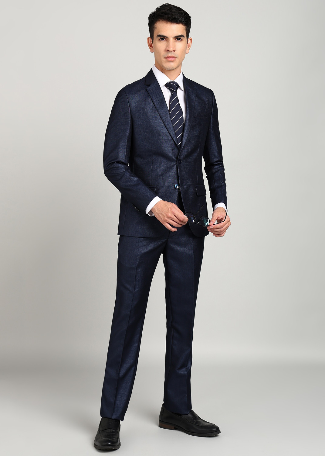 Image of PARK AVENUE 2 PC Suit Self Design Men Suit