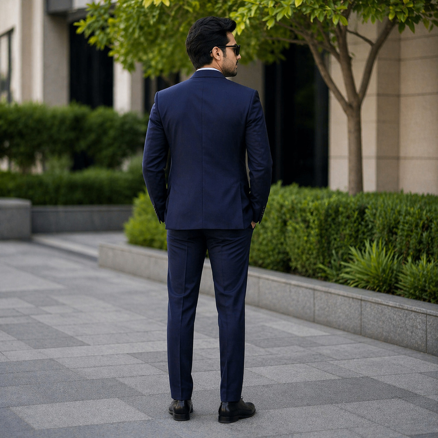 Image of Satyamshivamm Suit Solid Men Suit