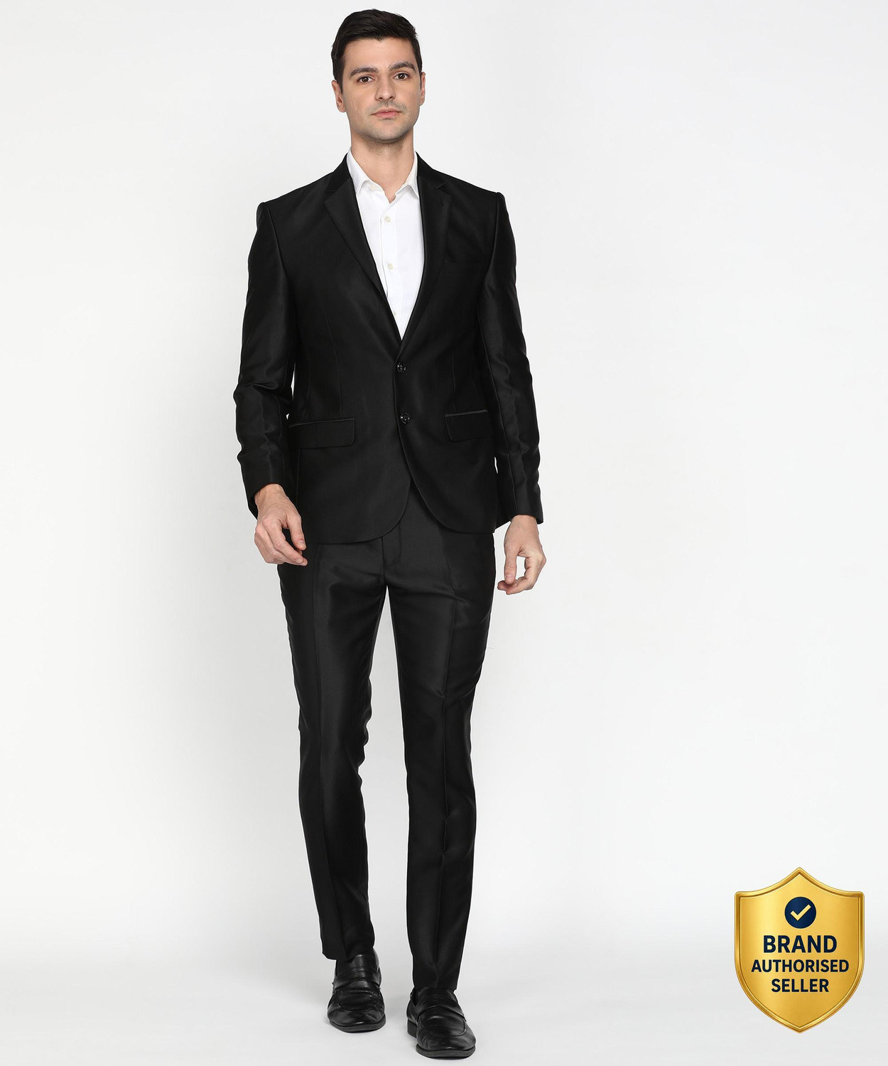 Image of PARX Suit Solid Men Suit