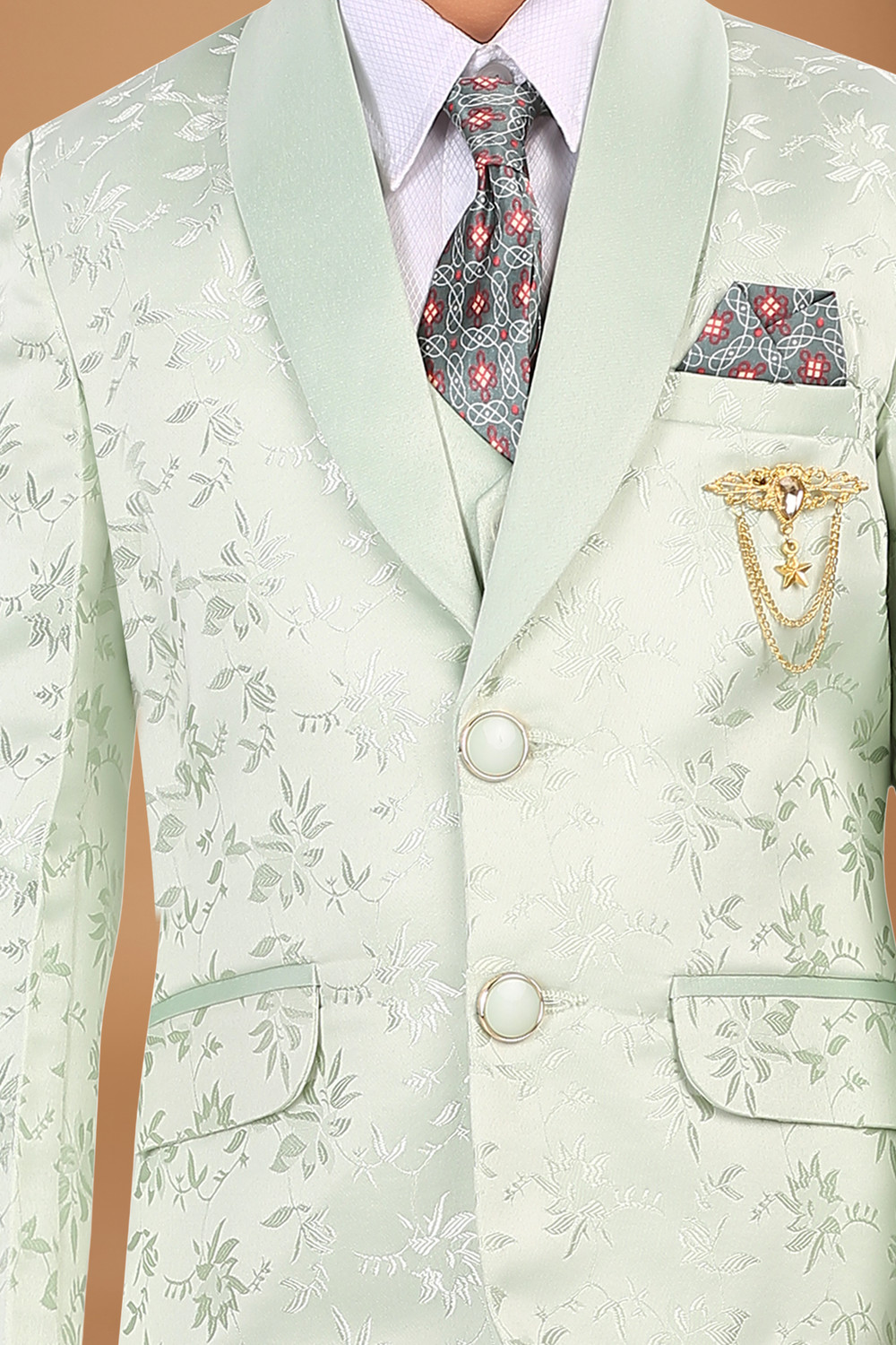 Image of JOLEY POLEY suit Self Design Boys Suit