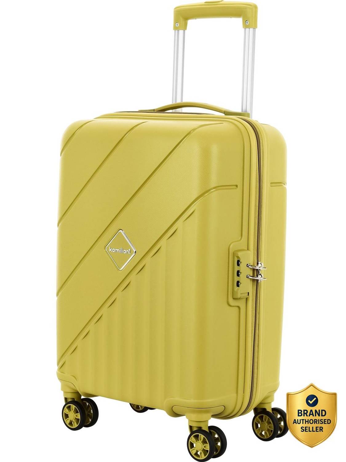 Kamiliant by American Tourister Combination Lock-Endure Expandable Cabin Suitcase 8 Wheels - 21 inches