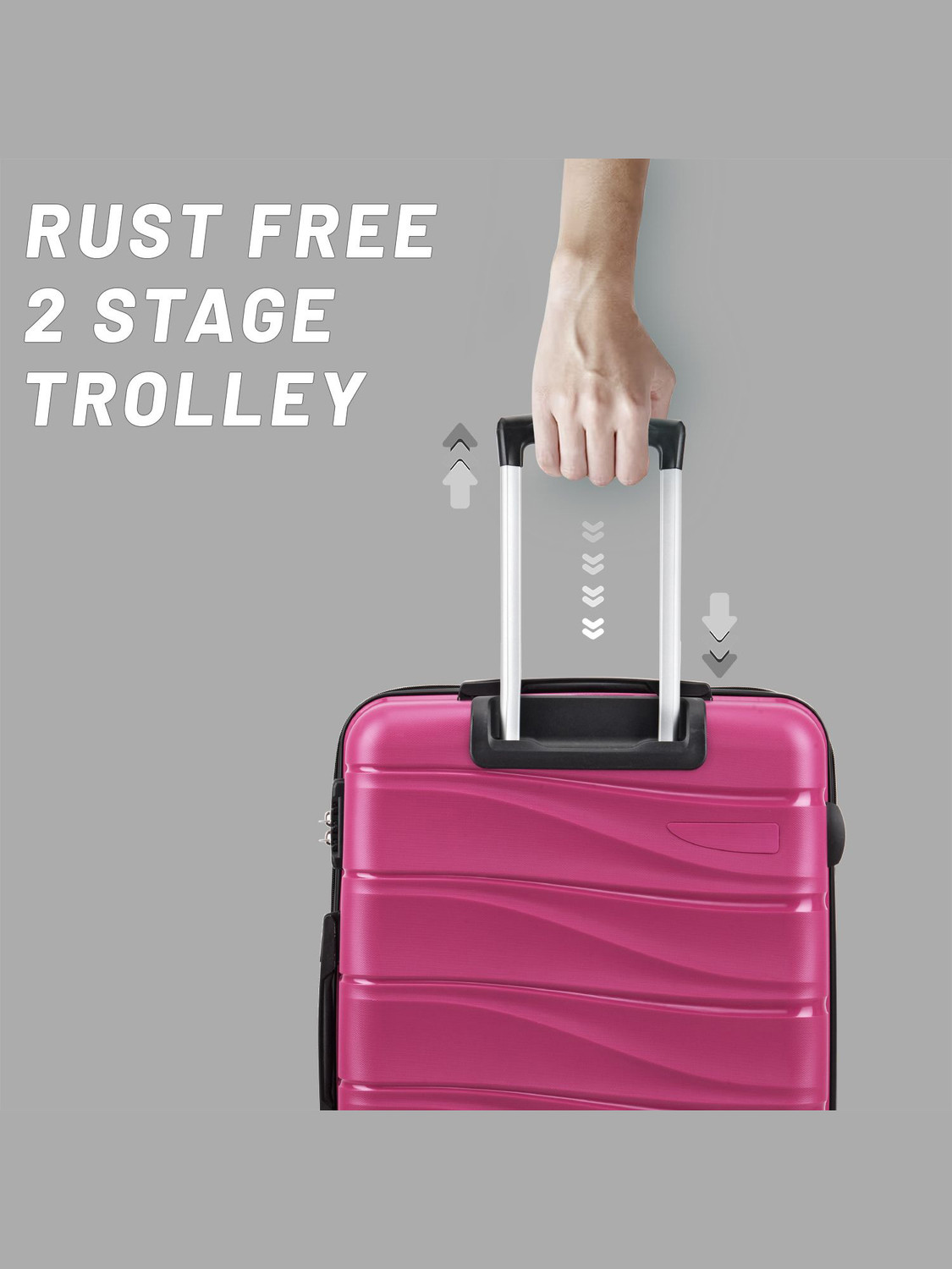 Image of ARISTOCRAT Olympus 75 - Hardbody Trolley Bag Check-in Suitcase 8 Wheels - 30 Inch