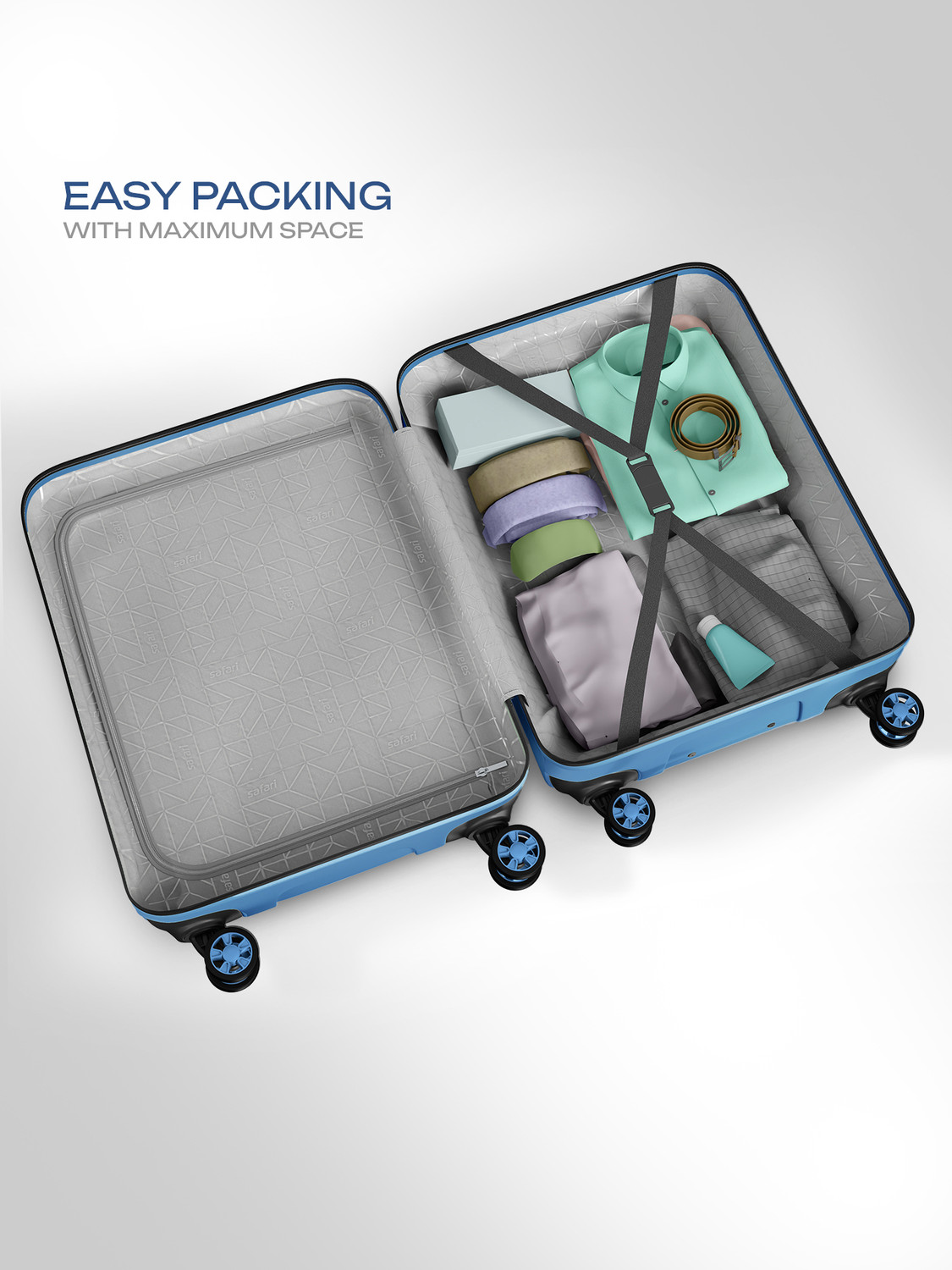 Image of SAFARI Persia Cabin Suitcase 8 Wheels - 21 inch