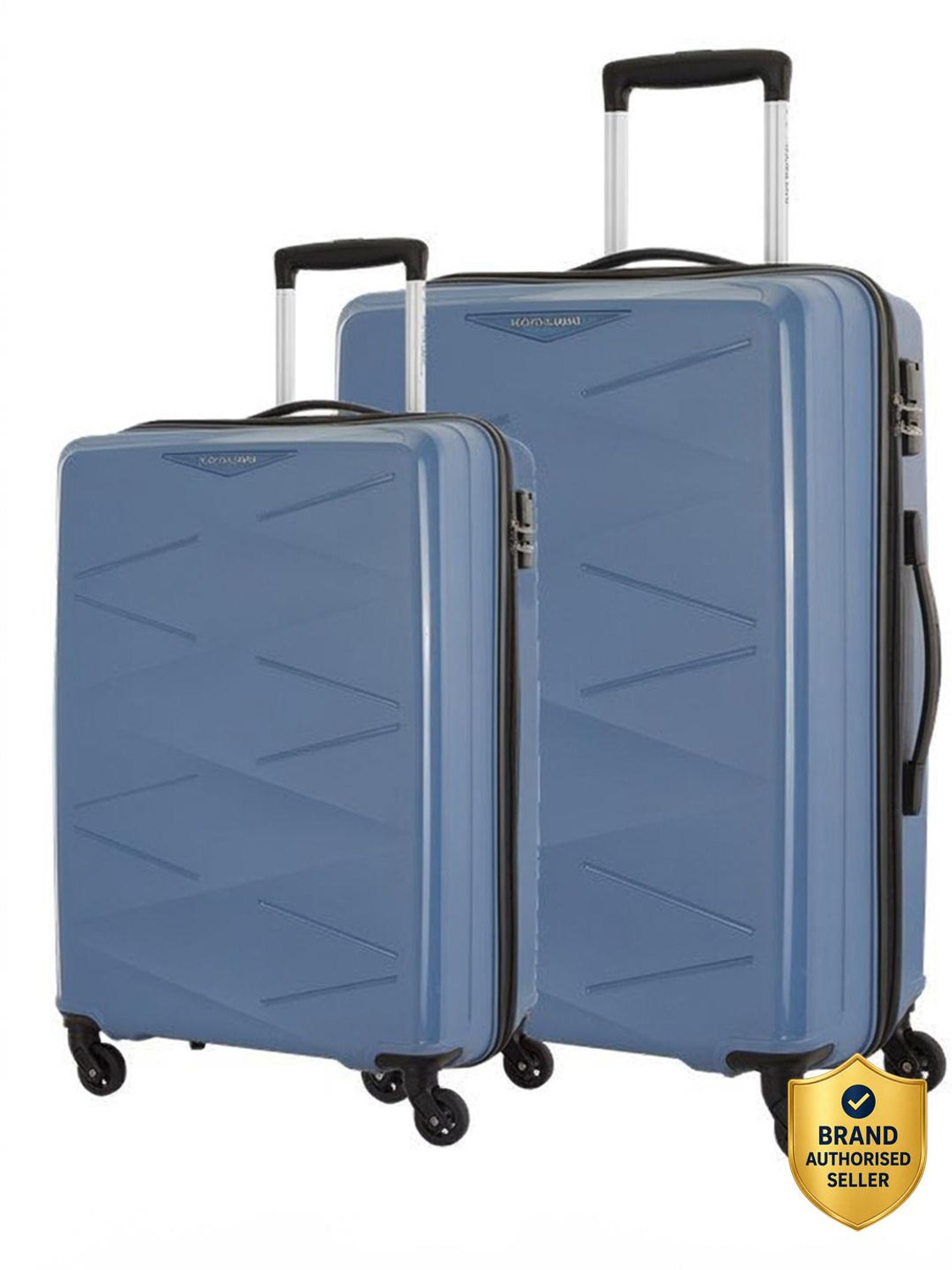 Image of Kamiliant by American Tourister (Small 55 Cm | Medium 68 Cm)Combination Lock-Triprism Cabin & Check-in Set 4 Wheels - 26 inches