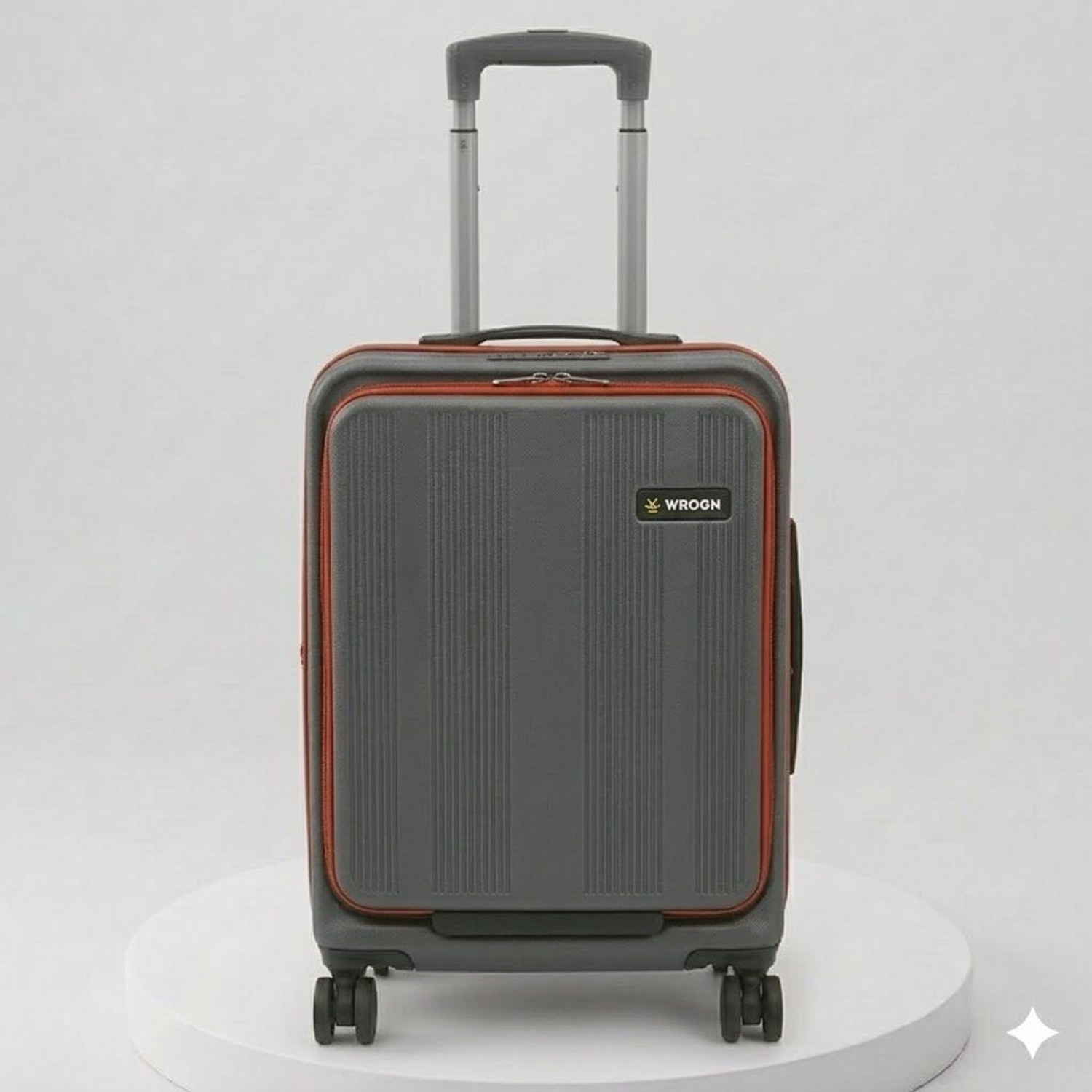 Image of WROGN LAPTOP BAG OVERNIGHTER Cabin Suitcase 8 Wheels - 20 inch