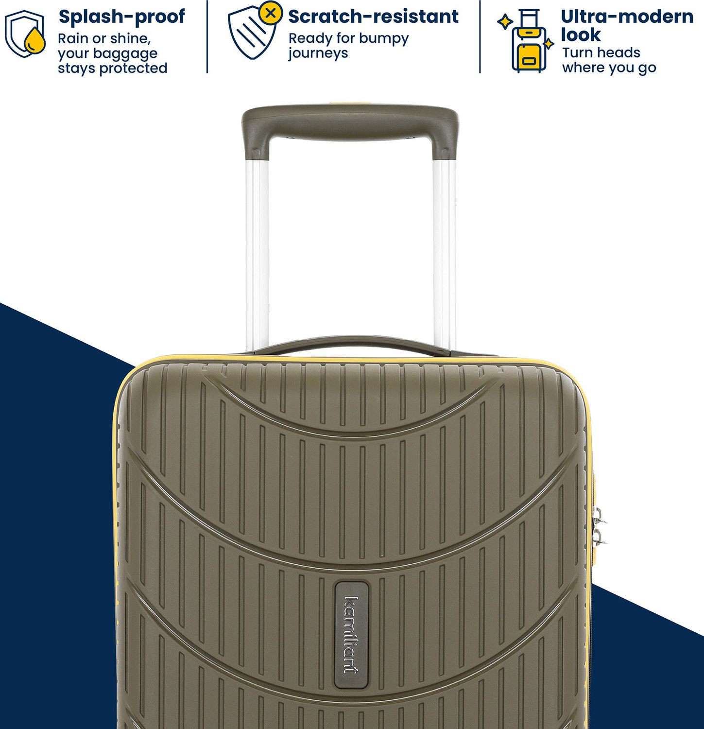 Image of Kamiliant by American Tourister PERSIST POP Cabin Suitcase 8 Wheels - 21 inches