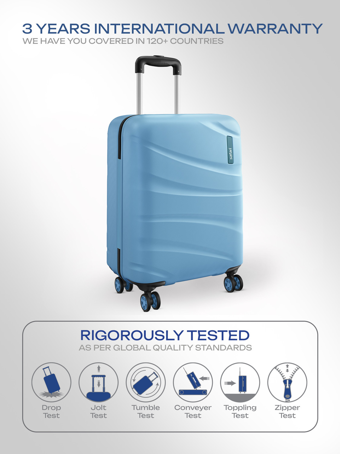 Image of SAFARI Persia Cabin Suitcase 8 Wheels - 21 inch