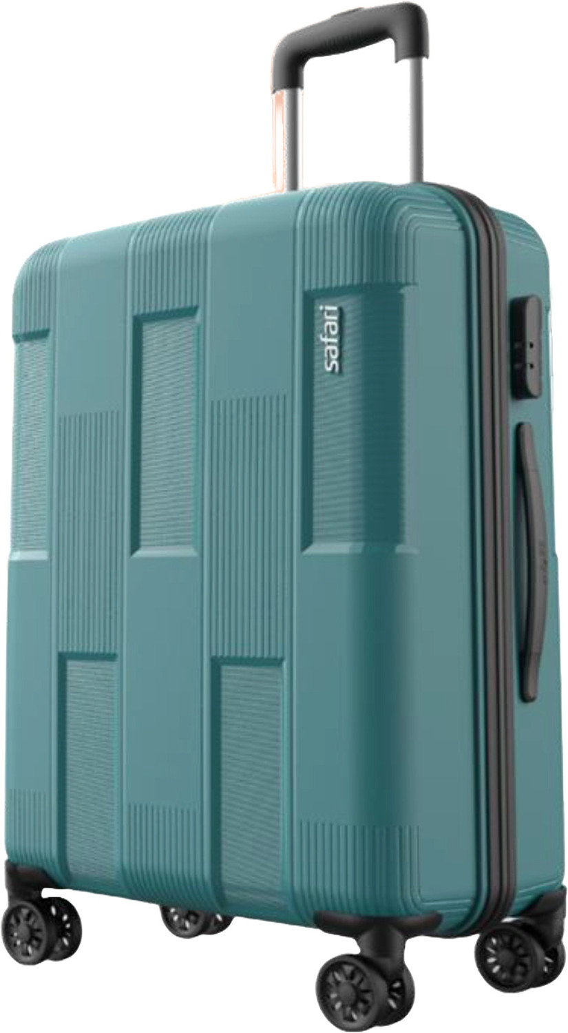 Image of SAFARI Club 8W, 5Yrs International Warranty PP Luggage Set of 3, 55Cm,65Cm & 75Cm Cabin & Check-in Set 8 Wheels - 30 inch