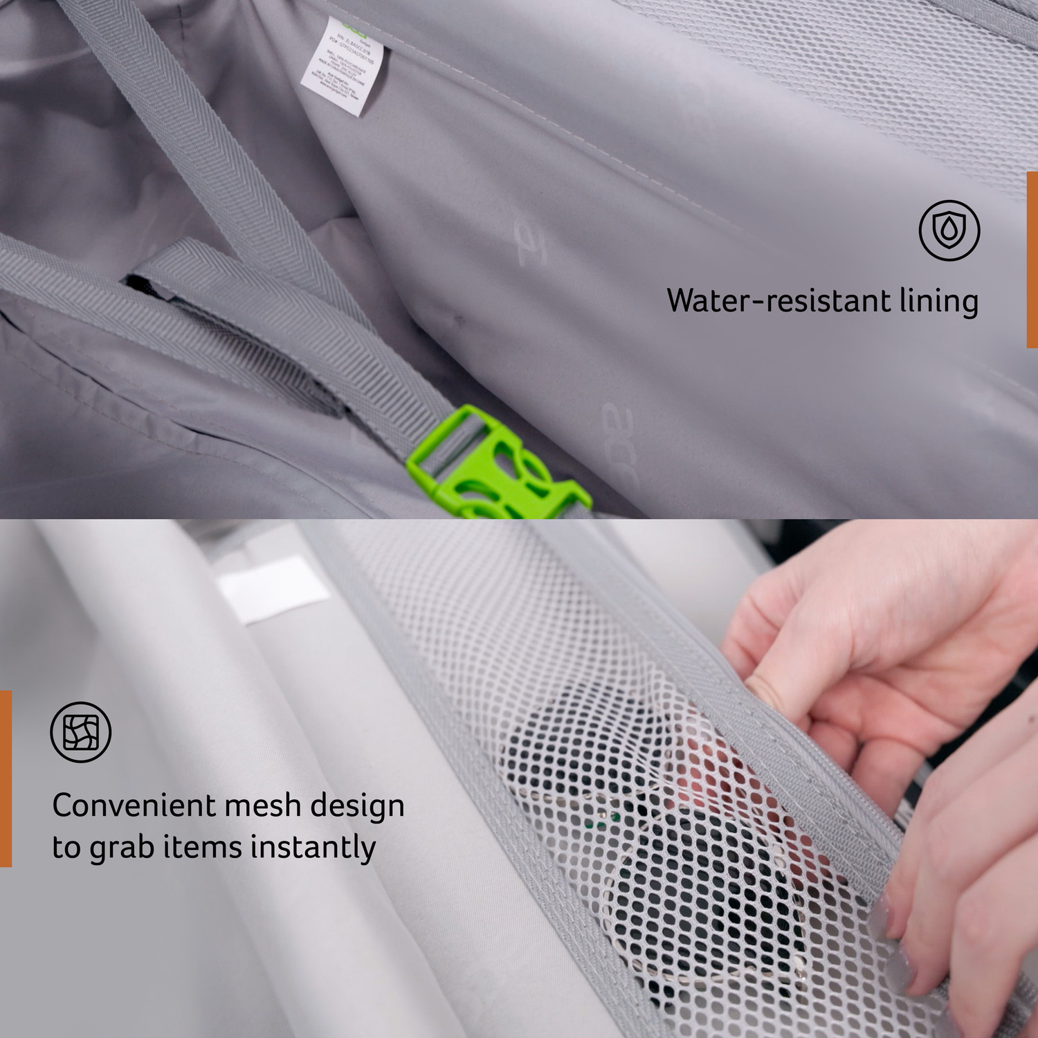 Image of Acer Melbourne Check-in Suitcase 8 Wheels - 24 Inch