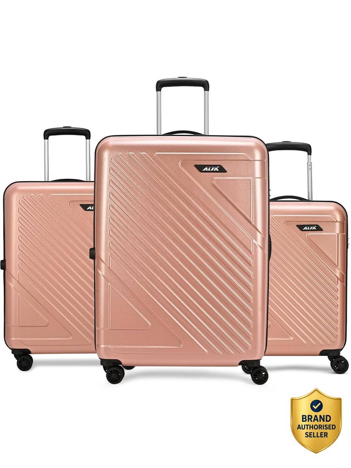 ALFA by VIP RUNWAY Cabin & Check-in Set 8 Wheels - 29 Inch