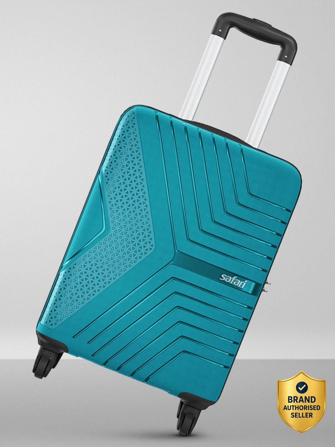 SAFARI ZENO 55 Cabin Suitcase 4 Wheels - 22 inch TEAL GREEN
