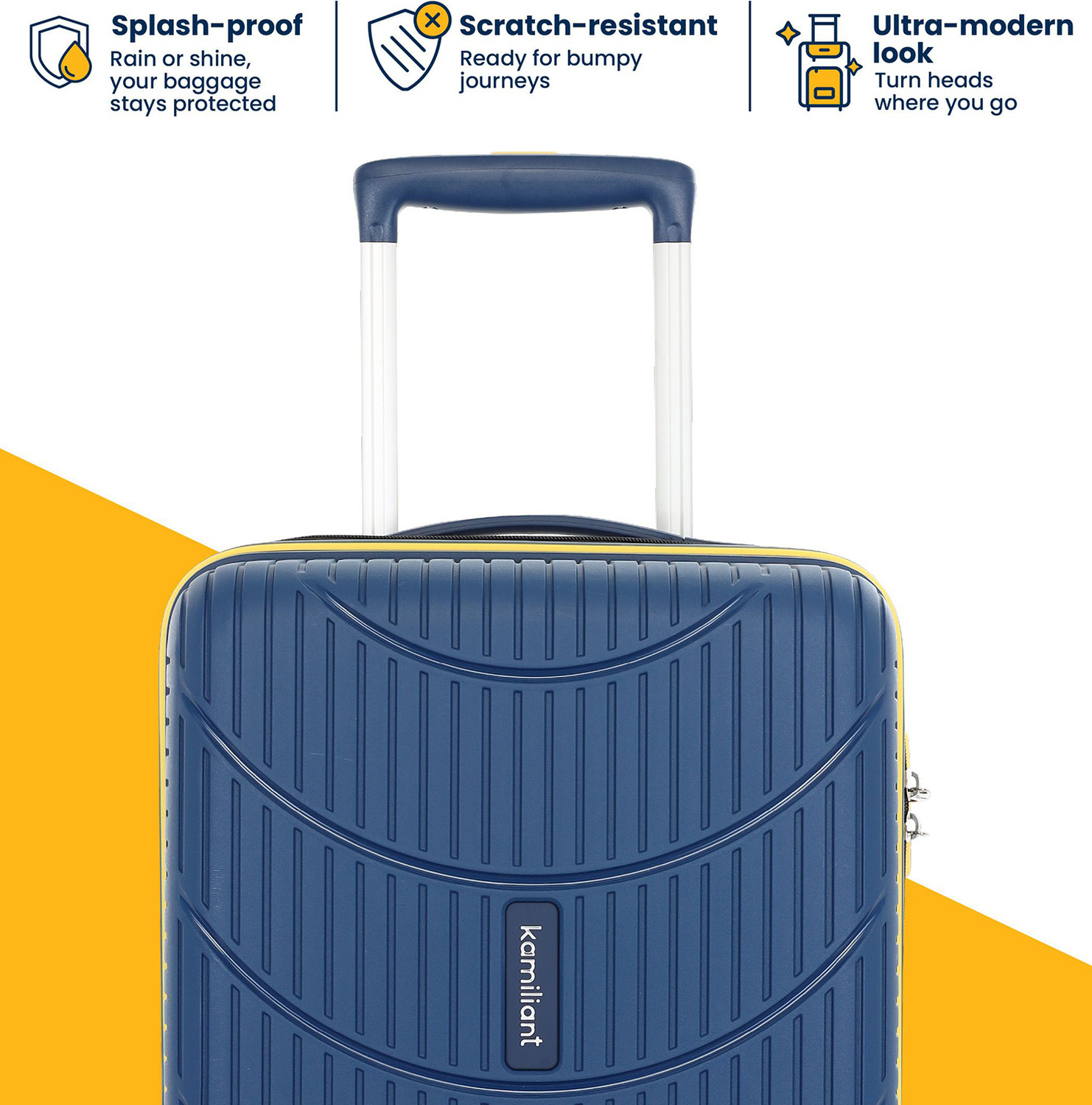 Image of Kamiliant by American Tourister PERSIST POP Cabin Suitcase 8 Wheels - 21 inches