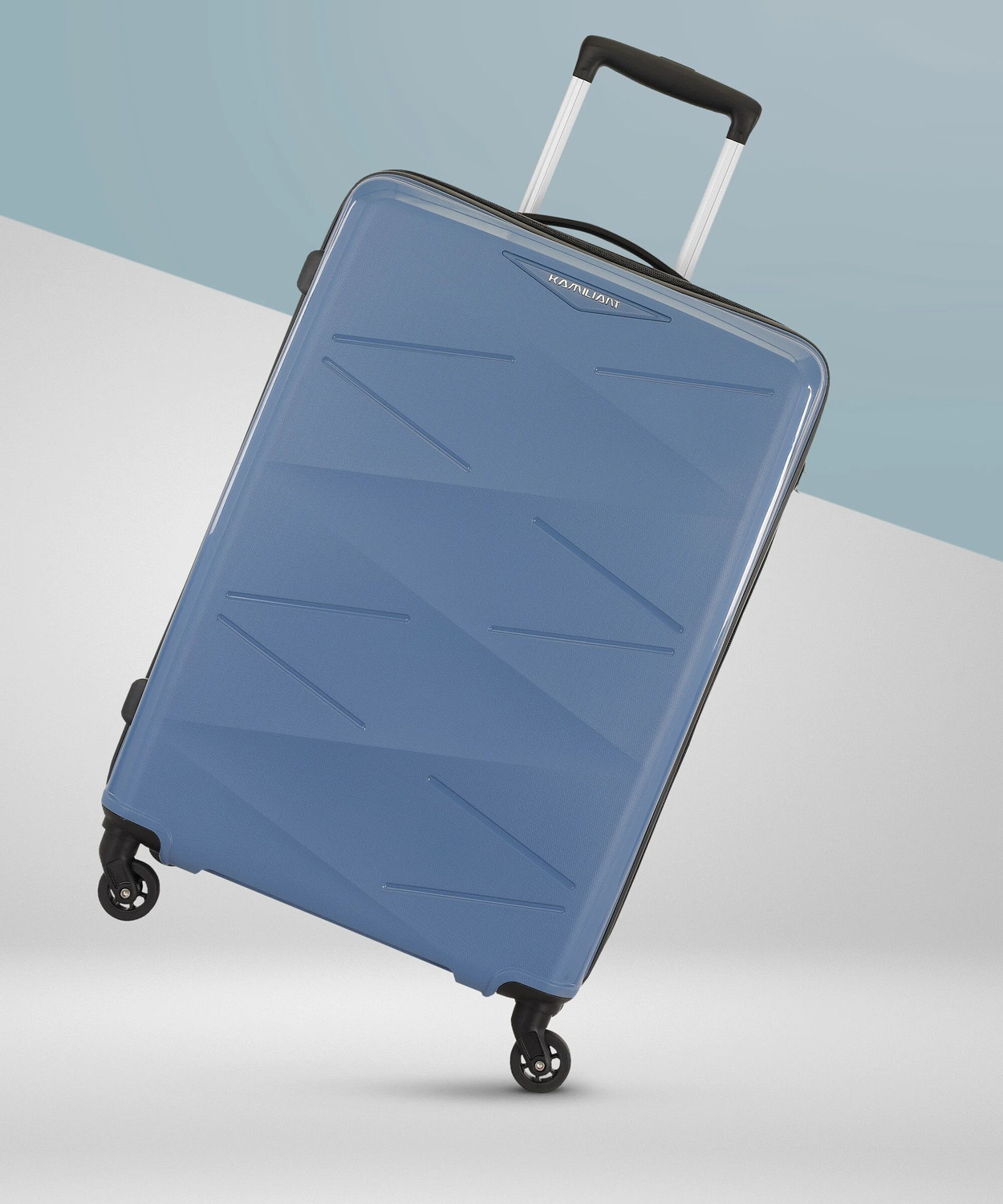 Image of Kamiliant by American Tourister Combination Lock-Triprism Cabin Suitcase 4 Wheels - 21 inches