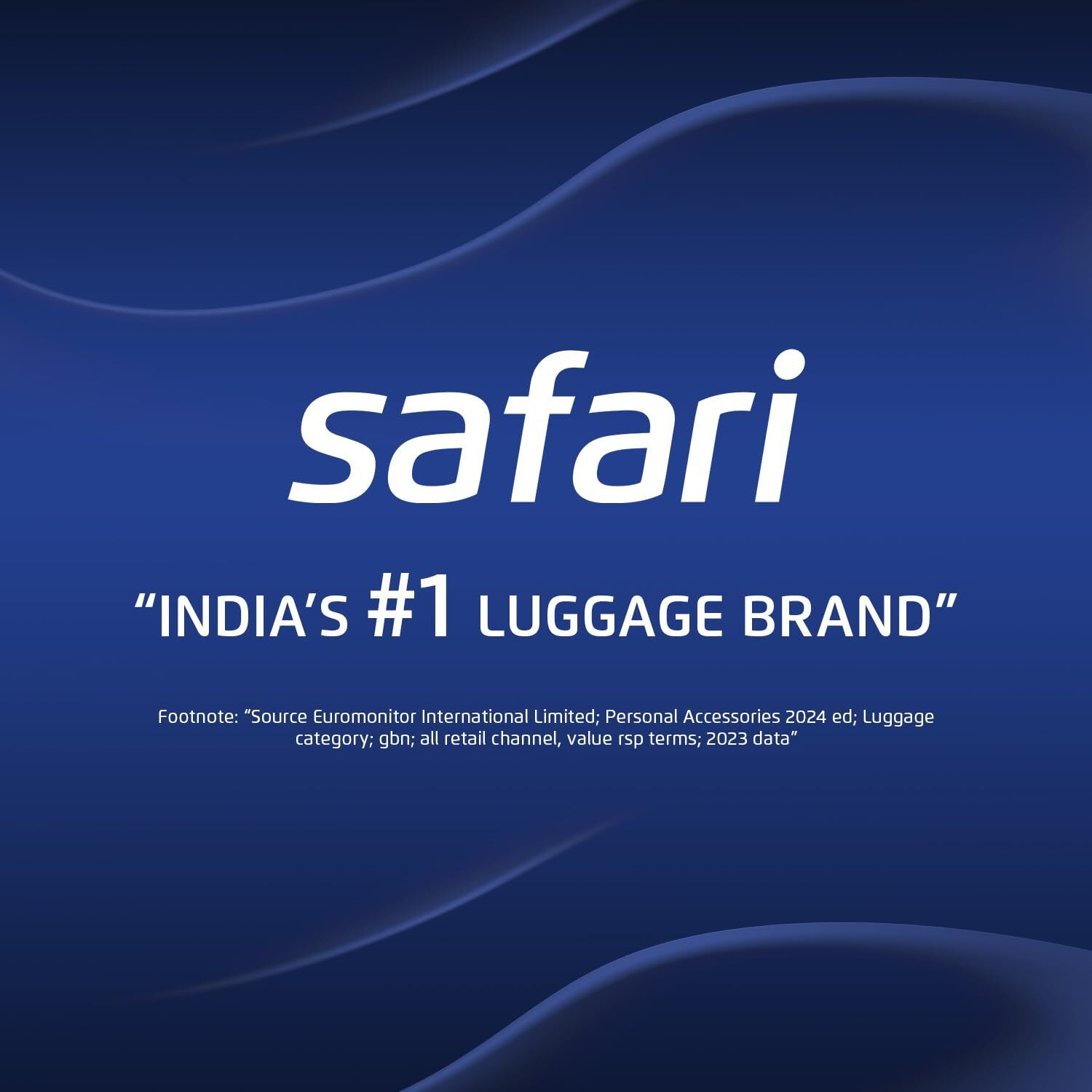 Image of SAFARI Club 8W, 5Yrs International Warranty PP Luggage Set of 3, 55Cm,65Cm & 75Cm Cabin & Check-in Set 8 Wheels - 30 inch