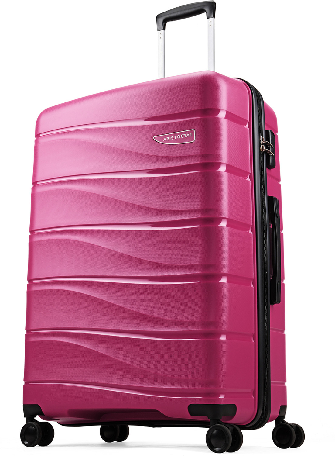 Image of ARISTOCRAT Olympus Set of 2 (Small 55cm | Large 77cm) - Trolley Bag Cabin & Check-in Set 8 Wheels - 30 Inch