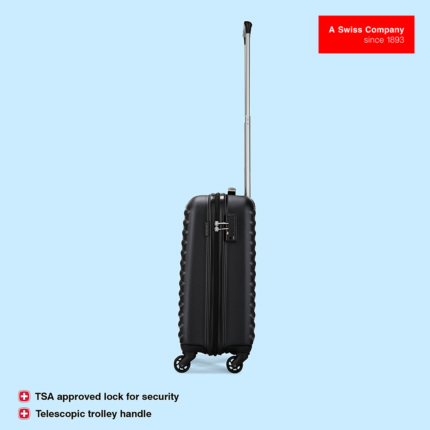 Image of Wenger In-Flight Cabin Suitcase 4 Wheels - 22 inch