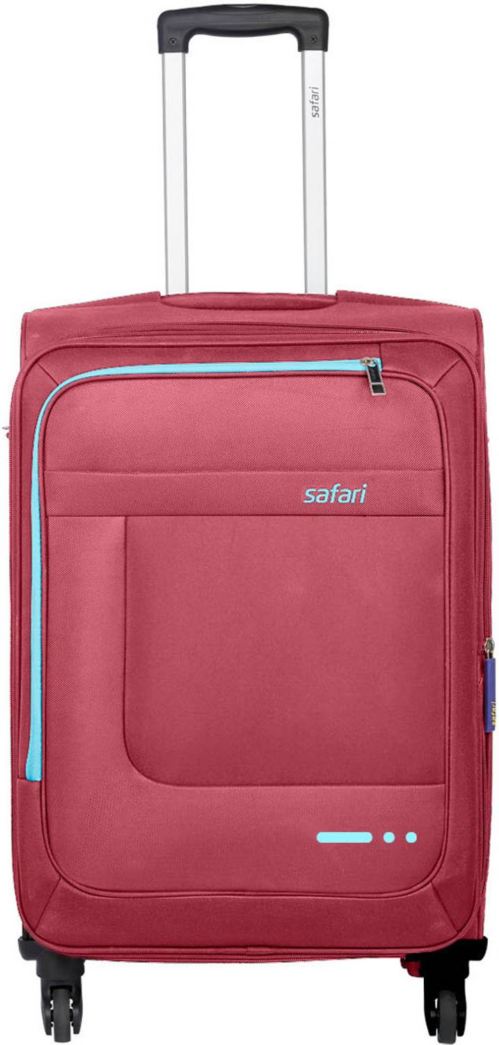 SAFARI Zenon 57 4W - Small Carry-On Cabin Luggage - Red Check-in