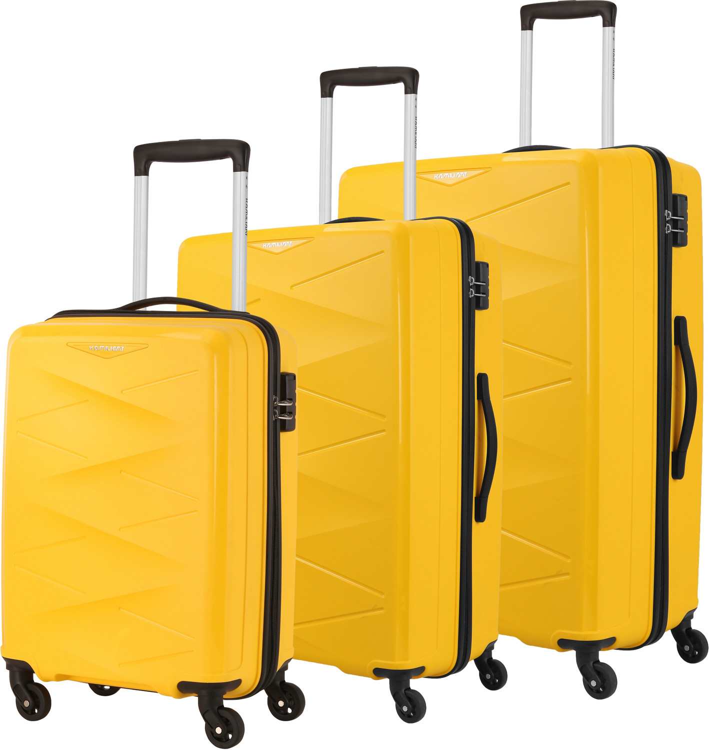 Image of Kamiliant by American Tourister (Small 55Cm |Medium 68Cm| Large 79Cm)Combination Lock-Triprism Cabin & Check-in Set 4 Wheels - 31 Inch