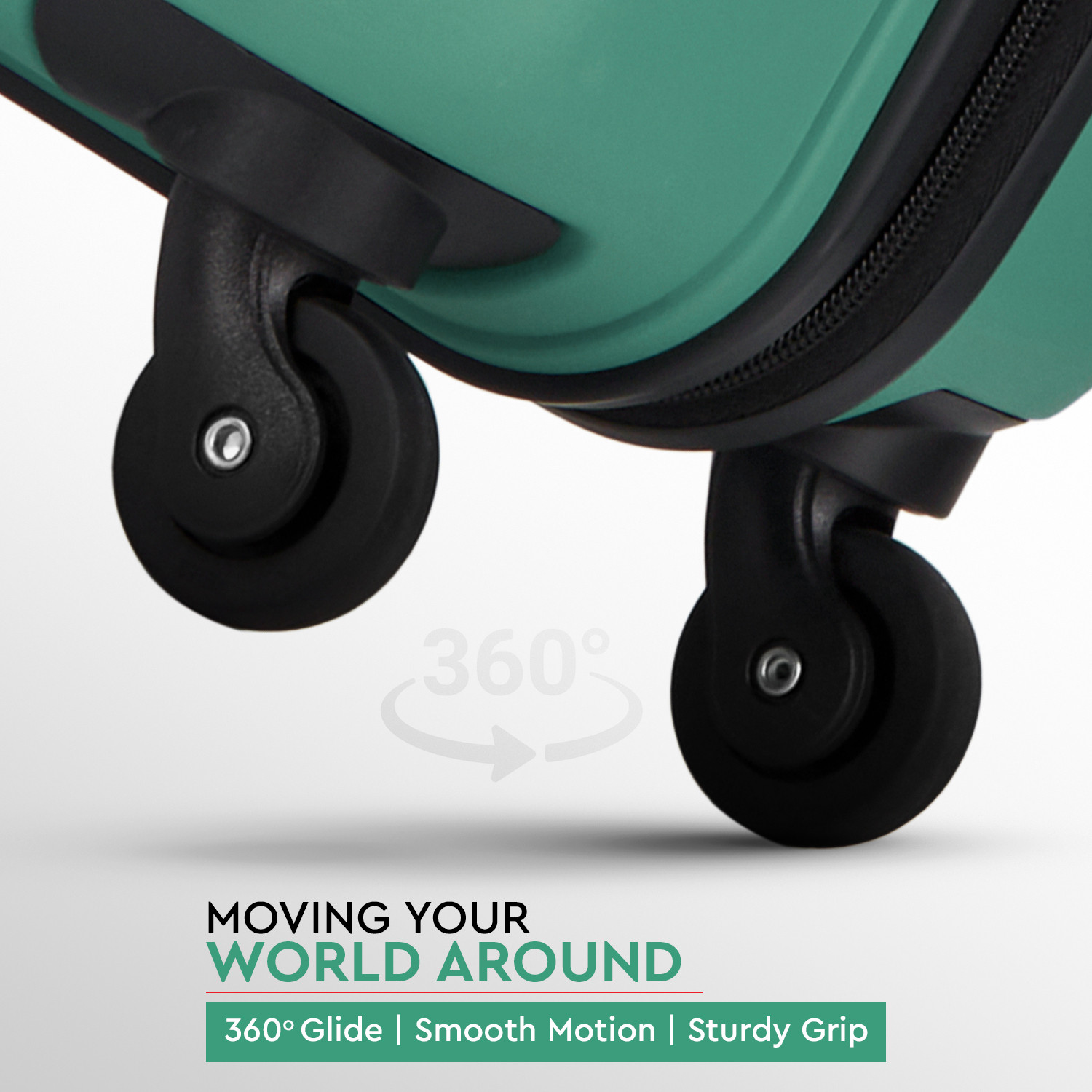 Image of ALFA by VIP Rhino 3 (Small 55cm| Medium 65cm | Large 75cm) - Trolley Bag Cabin & Check-in Set 8 Wheels - 30 Inch
