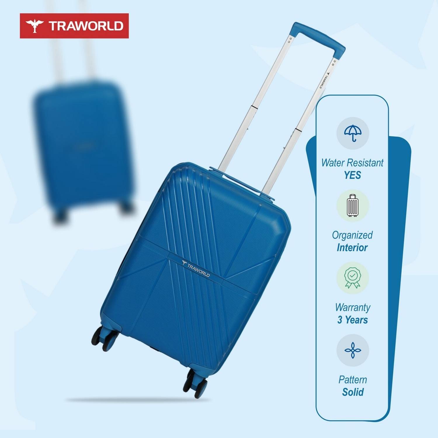 Traworld (Small 51Cm | Medium 61Cm|Large 71 Cm) Cabin & Check-in