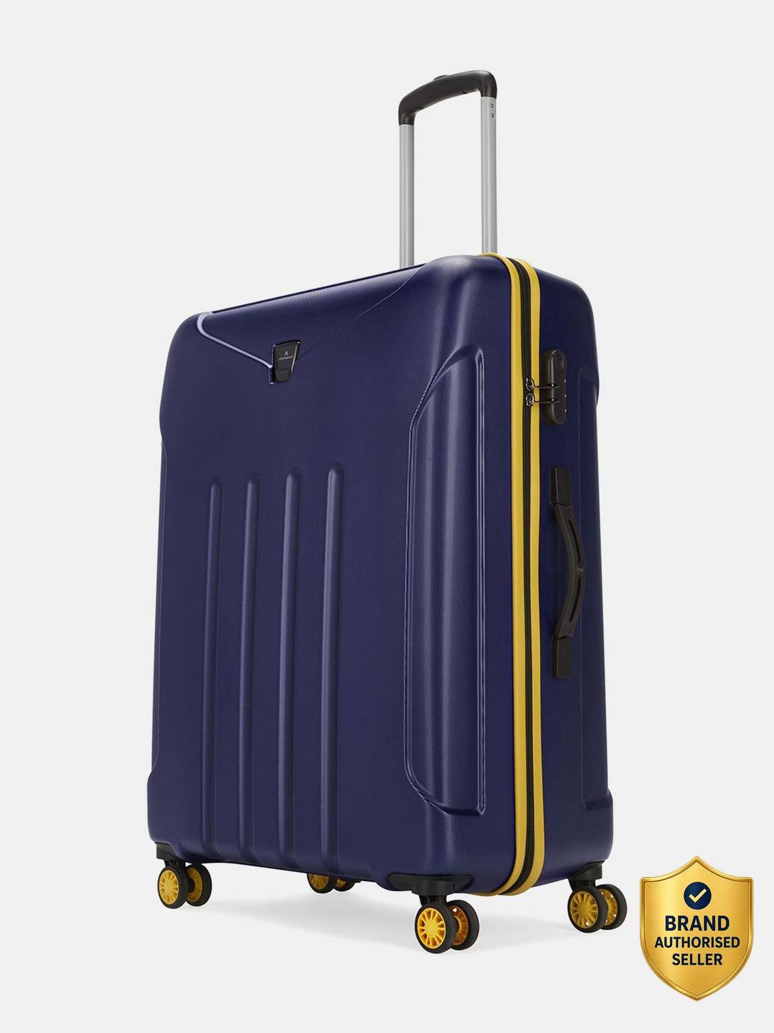ARISTOCRAT Falcon Pro Polycarbonate | Trolley Bag With Combination Lock Check-in Suitcase 8 Wheels - 30 Inch
