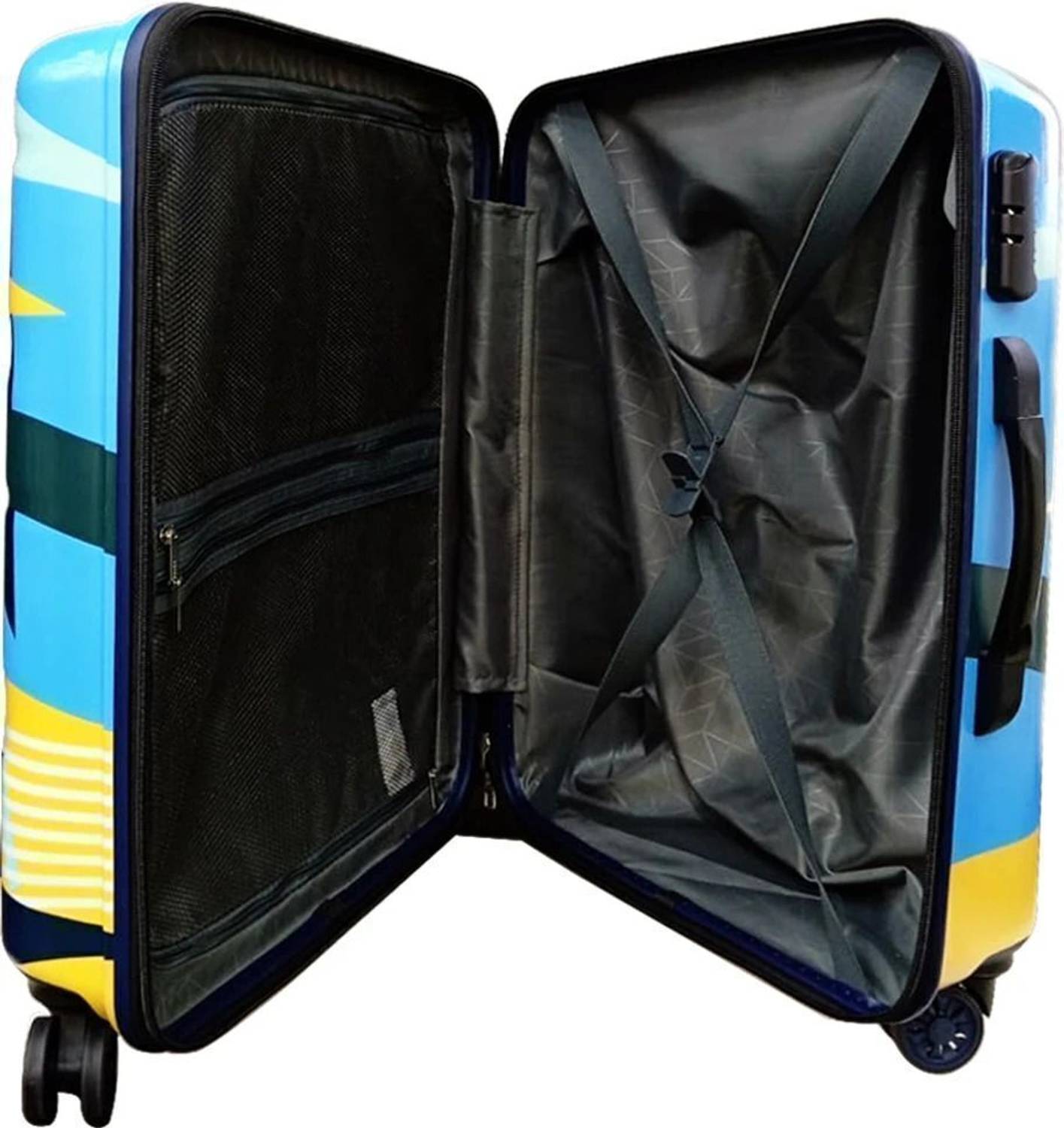 レア物！希少FEEL ウェッジ 56° 52° 青 黄 SAFARI quantum Check-in Suitcase 8 Wheels - 24 inch Multi Colur