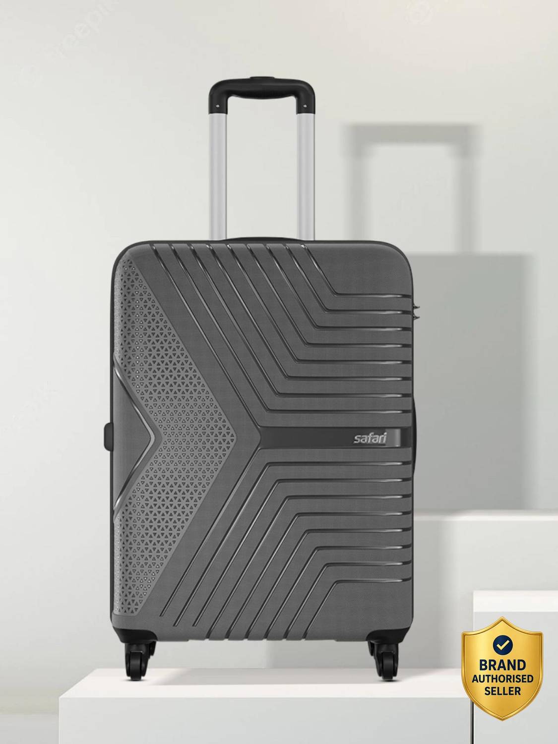 SAFARI ZENO Set of 3 (Small 55cm | Medium 66cm | Large 75cm) 4W Cabin & Check-in Set 4 Wheels - 30 inch