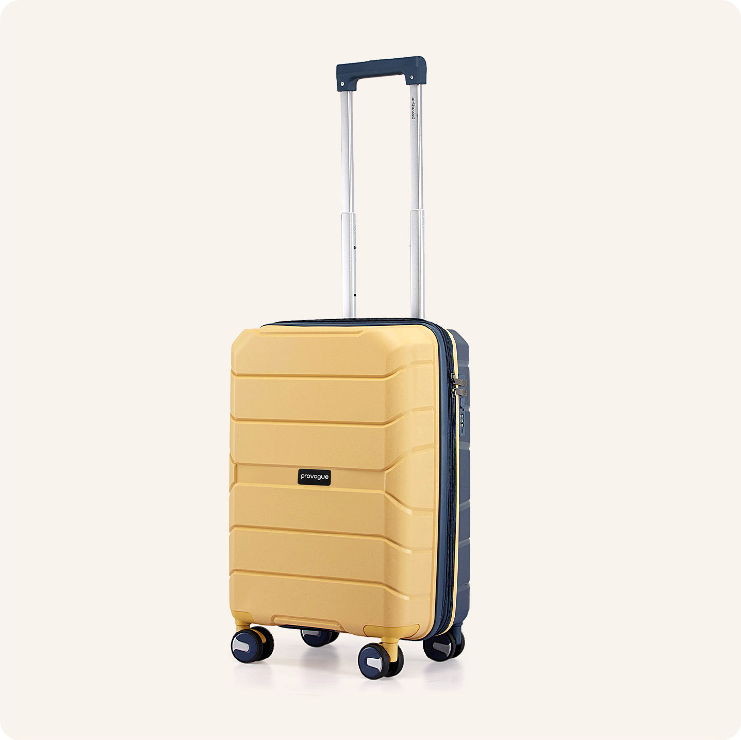 Image of PROVOGUE Cascade Expandable Cabin Suitcase 8 Wheels - 22 inch