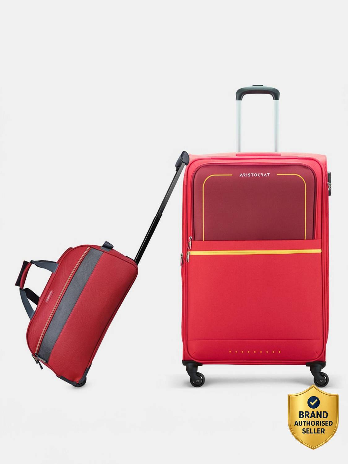 aristocrat expandable swish travel duffel bag On A Roll: Large Bag, Lavender travel with confidence Aristocrat Drift Check-in Expander Trolley