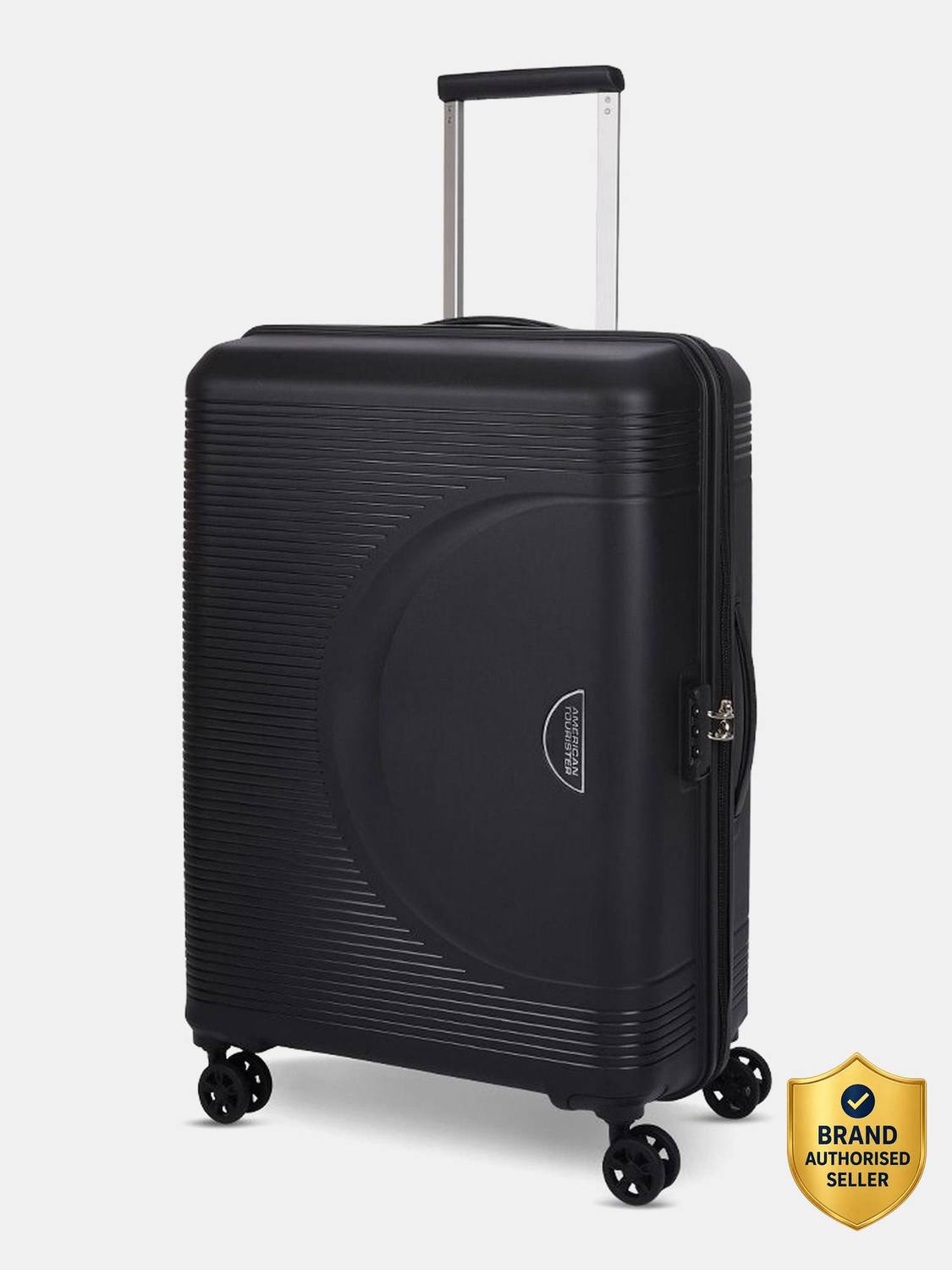 AMERICAN TOURISTER Combination Lock-Hemis Check-in Suitcase 8 Wheels - 26 inch
