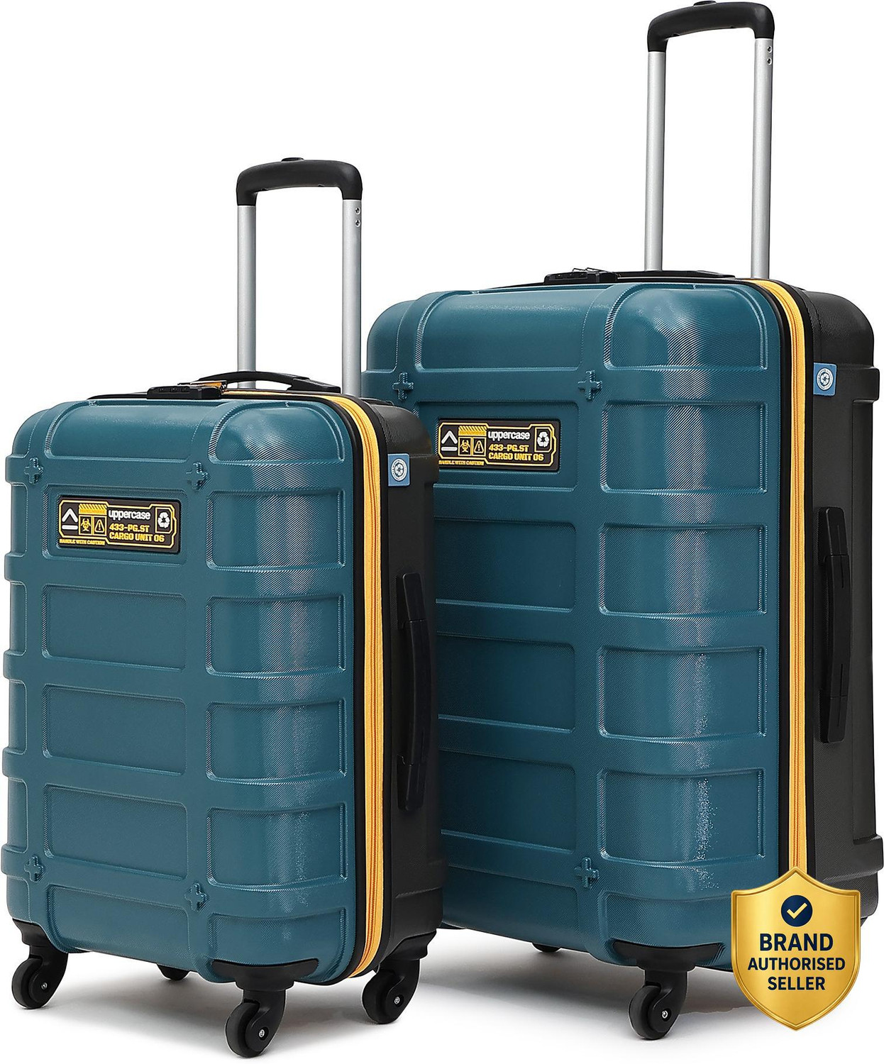 Image of Uppercase Combination Lock & Mesh Convi Cabin & Check-in Set 4 Wheels - 32 inch
