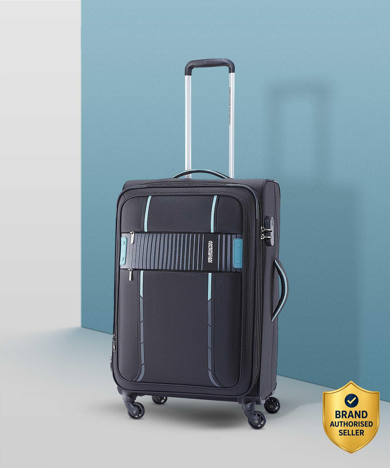 Image of AMERICAN TOURISTER CRUX 70 ( MEDIUM SIZE ) Expandable Check-in Suitcase 4 Wheels - 24 inch