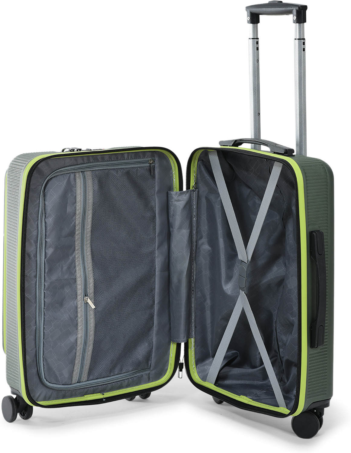 Image of KILLER Small Overnighter (58 cm) LAPTOP BAG OVERNIGHTER - S - Green Overnighter & Briefcase 8 Wheels - 20 inch