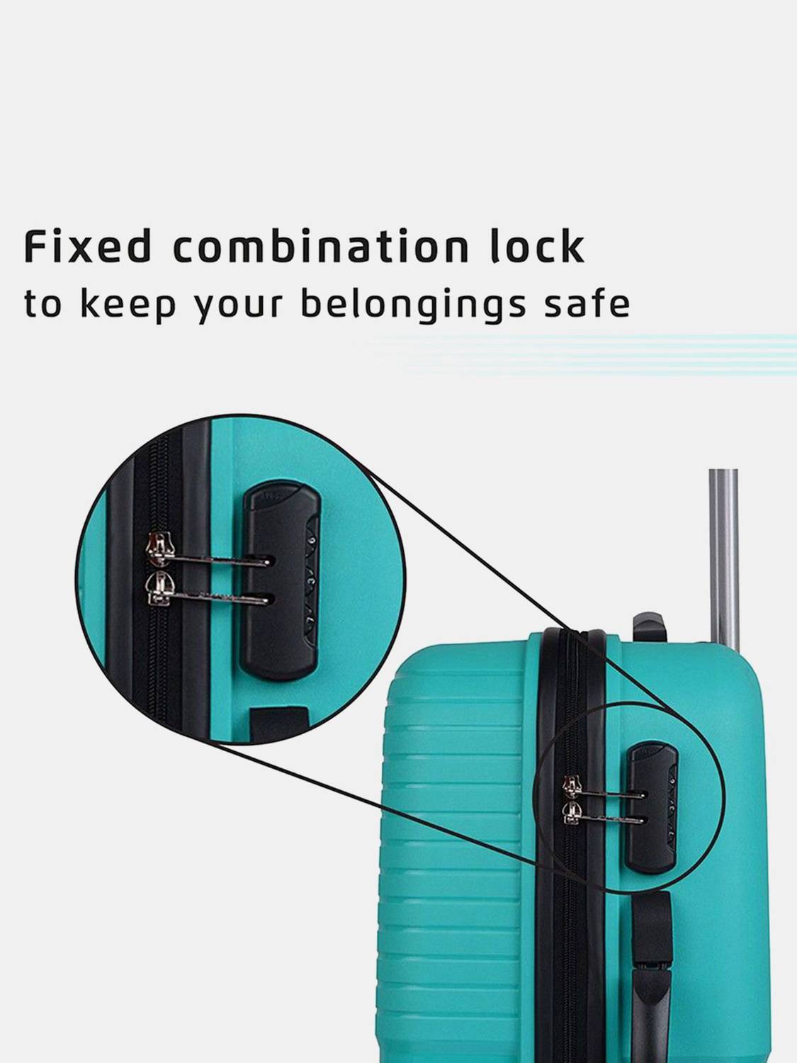 SAFARI Eclipse 3 Small 55cm Luggage Set Pack of 3 - Image 4